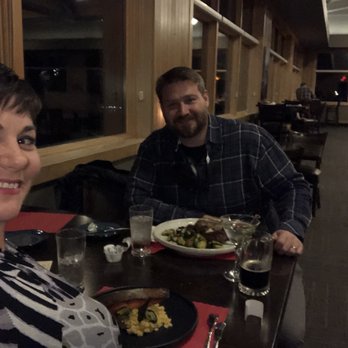 The Sunset Restaurant - Steak with baked potato and honey Aleppo pepper Brussel sprouts - Seafood Near Me - Trinidad, California The Sunset Restaurant - Steak with baked potato and honey Aleppo pepper Brussel sprouts - Seafood Near Me - Trinidad, California