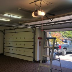 SoCal Garage Door Repair - Laguna Niguel,  Replacement of 4 Custom Carriage Springs & Liftmaster Operator Systems on Both Doors