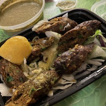 Tabla Indian Restaurant - $20.47 for 6 small pieces of kebab. Make it make sense. Yummy though. Lamb Sheek Kebab. - Indian Near Me - San Mateo, California Tabla Indian Restaurant - $20.47 for 6 small pieces of kebab. Make it make sense. Yummy though. Lamb Sheek Kebab. - Indian Near Me - San Mateo, California