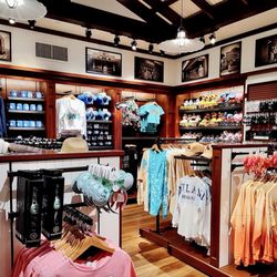 Kalepa's Store - Look upwards. Framed photos of mom 'n pop stores in Hawai'i - the inspiration behind Kalepa's Store.