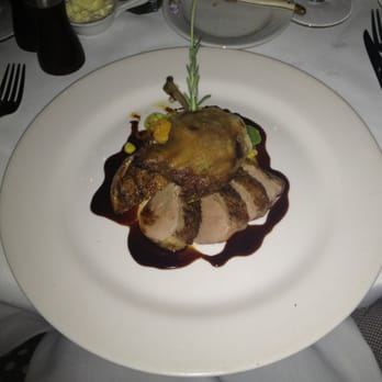 Bouchon - Maple glazed California duck breast and confit of thigh - French Near Me - Santa Barbara, California