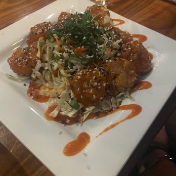 The District Tap - Bang bang shrimp - meh - Sports Bars Near Me - Indianapolis, Indiana