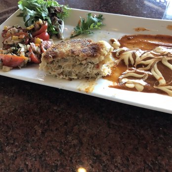 Dockside Grill - 1/2 a crab cake. Comes with two cakes - Seafood Near Me - Sequim, Washington Dockside Grill - 1/2 a crab cake. Comes with two cakes - Seafood Near Me - Sequim, Washington