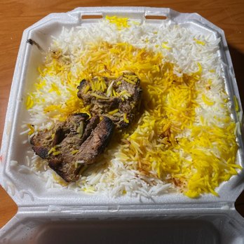Hatam Restaurant - Lamb chops and rice - Persian/Iranian Near Me - Anaheim, California
