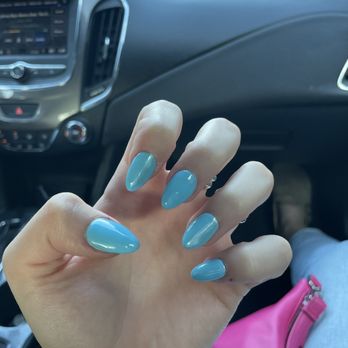 Oberlin Nails & Spa - gel polish w partial chrome full set - Nail Salons Near Me - Raleigh, North Carolina Oberlin Nails & Spa - gel polish w partial chrome full set - Nail Salons Near Me - Raleigh, North Carolina