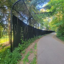Portland Golf Club - This crap tarp goes on forever!