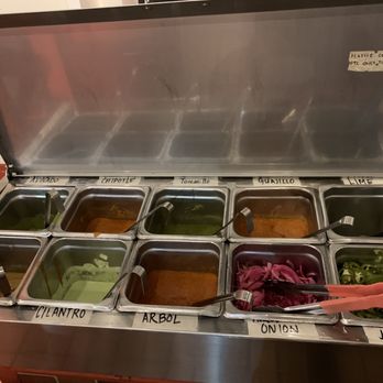 Tacos Vs Burritos - Salsa bar - Breakfast & Brunch Near Me - Miami, Florida Tacos Vs Burritos - Salsa bar - Breakfast & Brunch Near Me - Miami, Florida