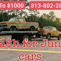 Lee's Auto & Transport - 813-802-2874 
We Purchase ALL Junk Or Unwanted Vehicles,Paying Up To $1000 CASH