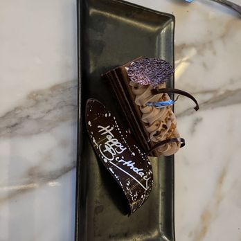 Spago - The chocolate cake for dessert. - New American Near Me - Las Vegas, Nevada