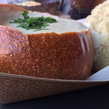 Chowder Hut - clam chowder in a bread bowl - Seafood Near Me - San Francisco, California