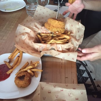 Bareburger - Onion rings & fries - Burgers Near Me - Stamford, Connecticut Bareburger - Onion rings & fries - Burgers Near Me - Stamford, Connecticut