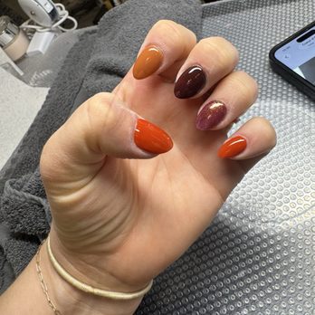 Inspired Nail Spa - I changed the orange color and Tim helped find the perfect one! - Nail Salons Near Me - Coeur d'Alene, Idaho Inspired Nail Spa - I changed the orange color and Tim helped find the perfect one! - Nail Salons Near Me - Coeur d'Alene, Idaho