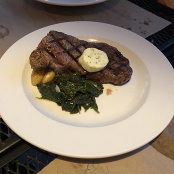 The Spy - Strip steak, cooked to medium rare perfectly. - New American Near Me - High Falls, New York