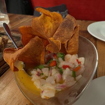 PURO ceviche bar - Sea bass ceviche - Wine Bars Near Me - Boston, Massachusetts