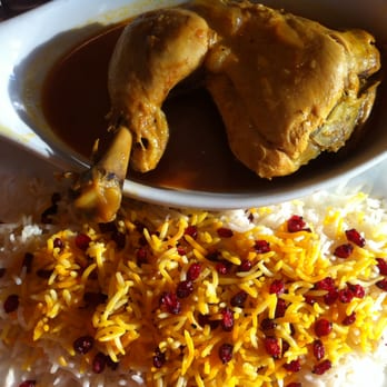Darvish Restaurant - steamed chicken leg with barberry rice - Persian/Iranian Near Me - Toronto, Ontario Darvish Restaurant - steamed chicken leg with barberry rice - Persian/Iranian Near Me - Toronto, Ontario