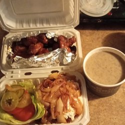 Loyal customer of 2yrs. They covered a couple meals&large soup. Affordable. Thank you to treating us with respect as a loyal customer.