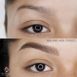 Aun Lee Permanent Makeup - Machine Hair Strokes
