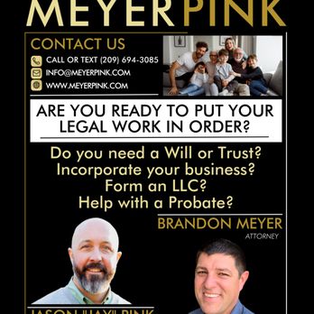 MeyerPink Law - Services - Business Law Near Me - Oakdale, California MeyerPink Law - Services - Business Law Near Me - Oakdale, California