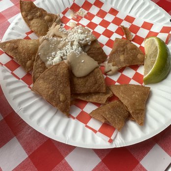 Taco Land - Complimentary chips & bean - Tacos Near Me - Anaheim, California Taco Land - Complimentary chips & bean - Tacos Near Me - Anaheim, California