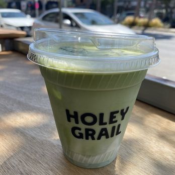 Holey Grail Donuts - Cashew milk coconut milk matcha - Donuts Near Me - Long Beach, California Holey Grail Donuts - Cashew milk coconut milk matcha - Donuts Near Me - Long Beach, California