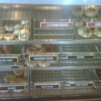 Einstein Bros. Bagels - Empty Bagel Case at noon on Friday - Bagels Near Me - Wheat Ridge, Colorado Einstein Bros. Bagels - Empty Bagel Case at noon on Friday - Bagels Near Me - Wheat Ridge, Colorado
