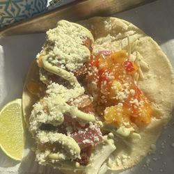 Baja fish taco