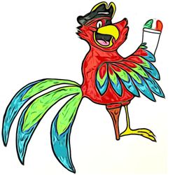 Pirate Ice of Key West Logo