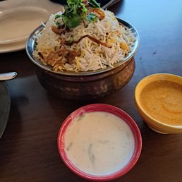 bnlss chicken biryani $15.99