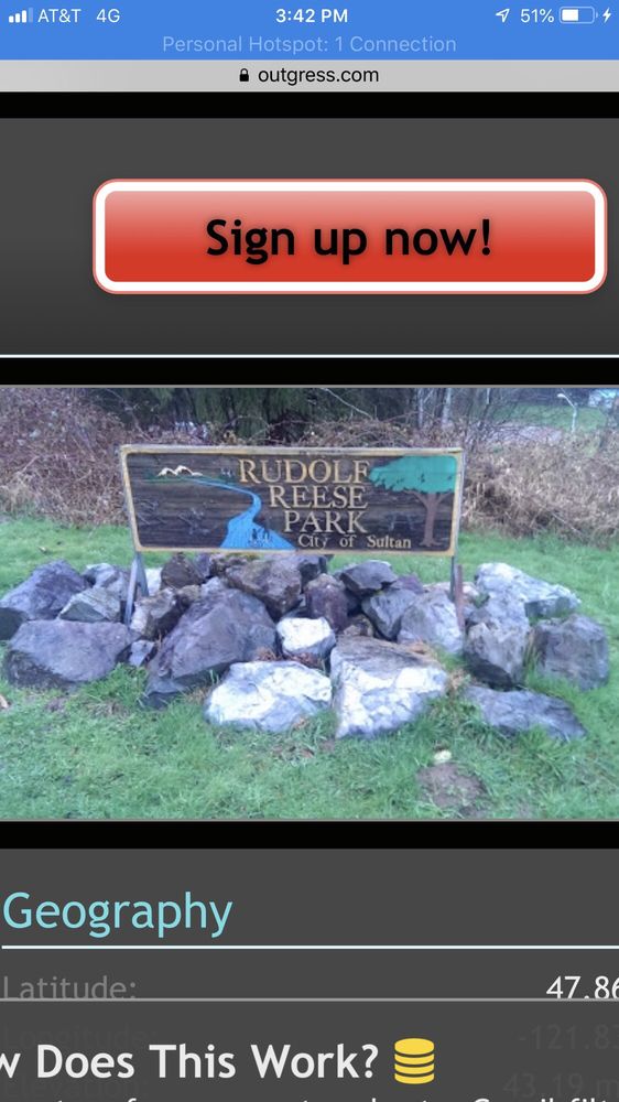 RUDOLF REESE PARK Updated September 2024 15101 Old Owen Rd, Sultan