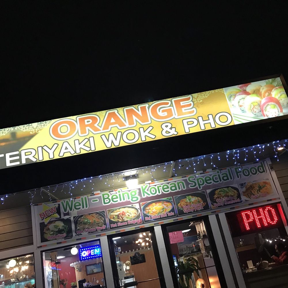 Orange Teriyaki & PHO - Store front - Japanese Near Me - Mount Vernon, Washington Orange Teriyaki & PHO - Store front - Japanese Near Me - Mount Vernon, Washington