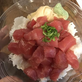 Donburi Station - Seattle - Favorable angle: lots of rice, a bit low on the fish - Japanese Near Me - Seattle, Washington