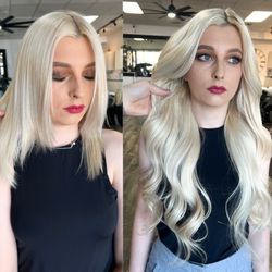 Studio 27 Hair Salon - 24 inch k-tip hair extensions.