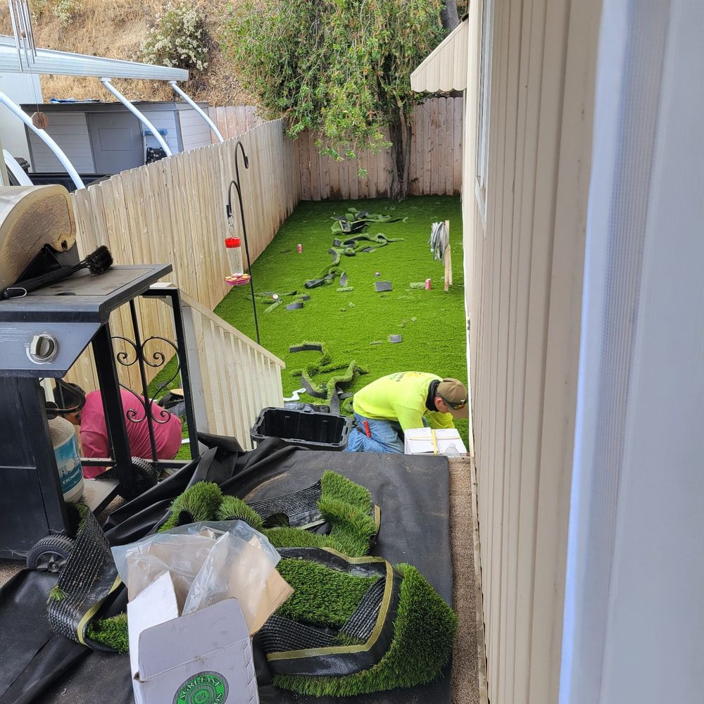 JG Lawns Turf - Work in progress - Landscaping Near Me - El Cajon, California