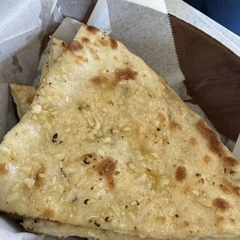 Monk’s - Garlic Naan - Chinese Near Me - Irving, Texas