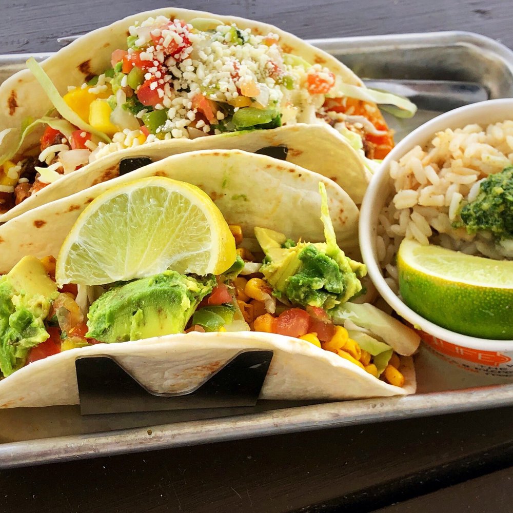 Tacos 4 Life - Top-Mango Habanero Chicken Taco Bottom-Mahi Mahi Taco - Mexican Near Me - Jonesboro, Arkansas Tacos 4 Life - Top-Mango Habanero Chicken Taco Bottom-Mahi Mahi Taco - Mexican Near Me - Jonesboro, Arkansas
