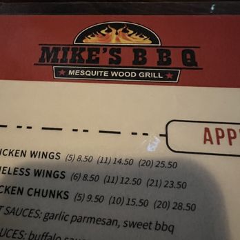 Mike's BBQ - Just part of the menu - Barbeque Near Me - Escondido, California