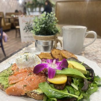 Harvest Kitchen & Bakery - avacado toast with salmon- delish!! - Breakfast & Brunch Near Me - Katy, Texas Harvest Kitchen & Bakery - avacado toast with salmon- delish!! - Breakfast & Brunch Near Me - Katy, Texas