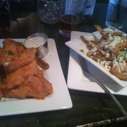 Local On Main Street - Local Wings and Blue Cheese Fries