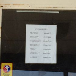 The Fin & Feather Shop - Have to agree with other comments. Heard this place was great -- but website woefully out of date -- and hours vary. Call ahead.