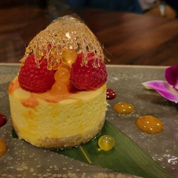 Bar Dojo - passion fruit cheesecakw - Asian Fusion Near Me - Edmonds, Washington