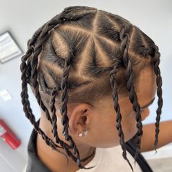George's Barber Shop - Ohh yea!!! We do incredible braids!!