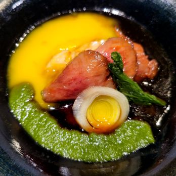 Shomon Kappo Sushi - Meat course - Wagyu sukiyaki - Sushi Bars Near Me - Seattle, Washington