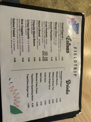 Menu photo 1 Fieldtrip Harlem New York, NY