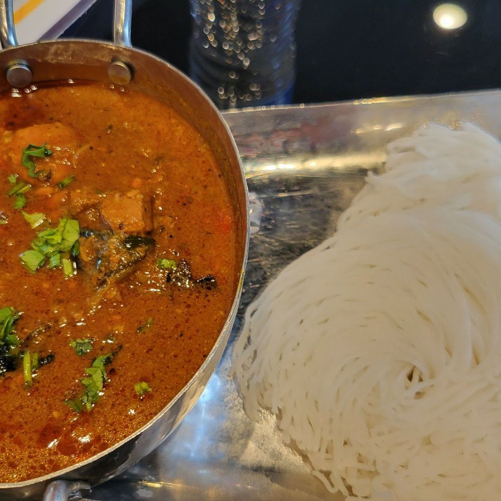 Madhurai Mess - Idiyappam With Chicken Curry - Indian Near Me - Bellevue, Washington Madhurai Mess - Idiyappam With Chicken Curry - Indian Near Me - Bellevue, Washington