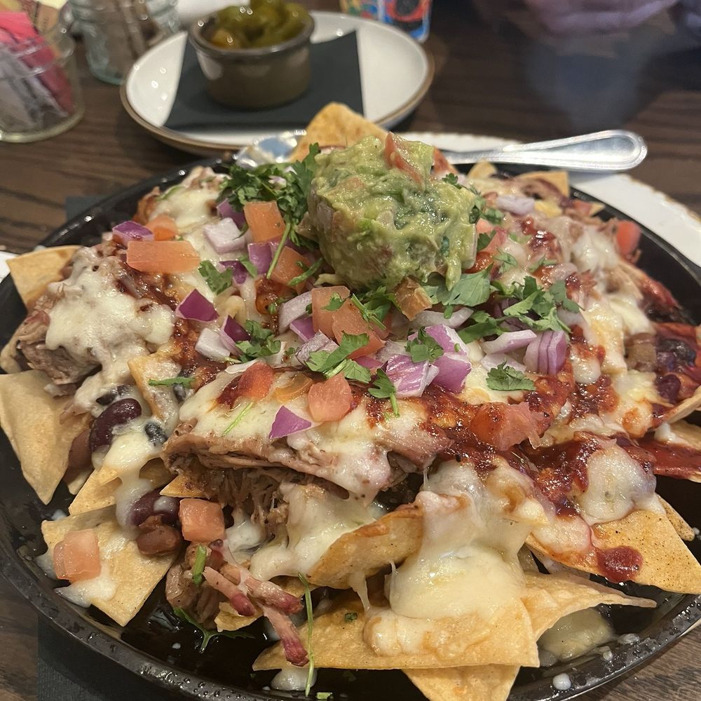 Gus's BBQ - Pulled Pork Nachos - Barbeque Near Me - Porter Ranch, California
