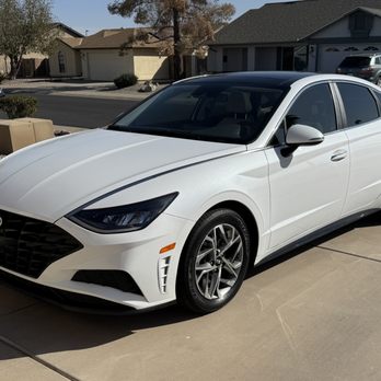 Amazing Tint - Arizona Legal (35%) on the front and the next darker (20%) on the rear. - Home Window Tinting Near Me - Phoenix, Arizona
