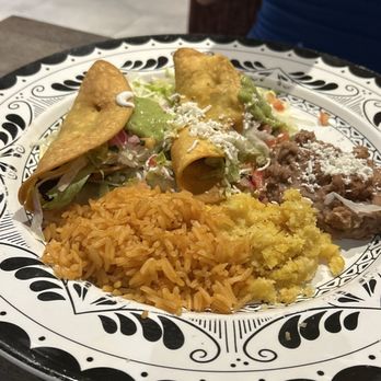 The Mexicano - Crispy Beef Taco Plate - Mexican Near Me - Phoenix, Arizona