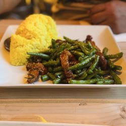 Phad prik Khing Crispy Pork Belly