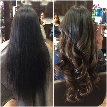 Salon Image TM - Subtle chocolate brown balayage and cut by Nguyen! - Hair Salons Near Me - Carson, California Salon Image TM - Subtle chocolate brown balayage and cut by Nguyen! - Hair Salons Near Me - Carson, California