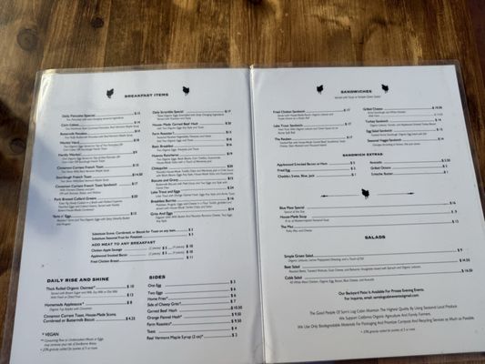 Menu photo 2 Sam's Log Cabin Albany, CA Menu photo 2 Sam's Log Cabin Albany, CA